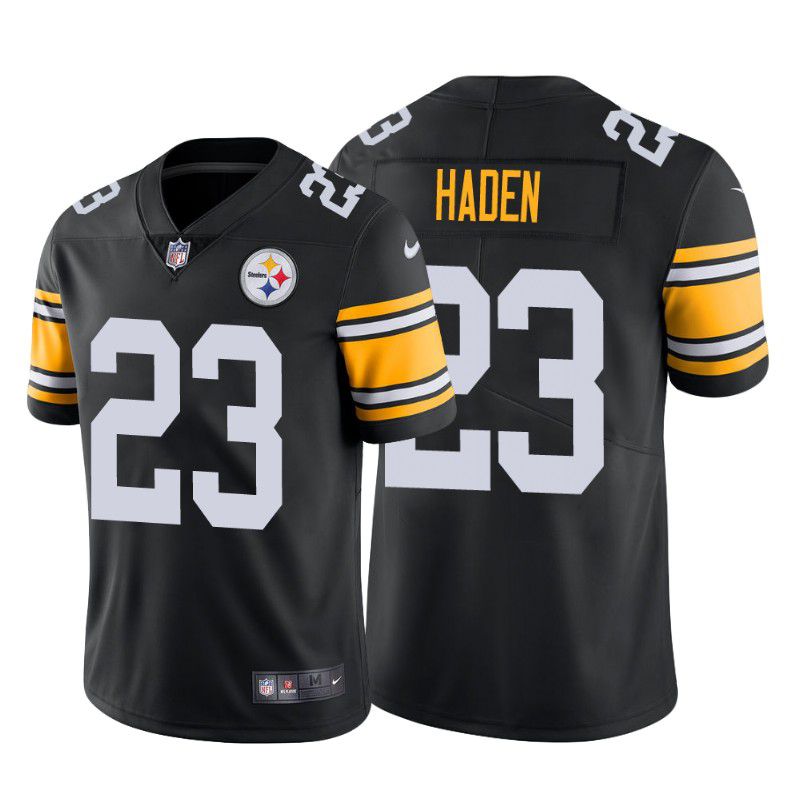 Men Pittsburgh Steelers #23 Joe Haden Nike Black Limited NFL Jersey